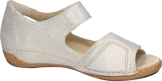 Waldläufer Sandale »Heliett« , Sommerschuh, Sandalette, Keilabsatz, mit Orthotritt, H-Weite