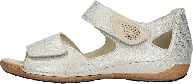 Waldläufer Sandale »Heliett« , Sommerschuh, Sandalette, Keilabsatz, mit Orthotritt, H-Weite