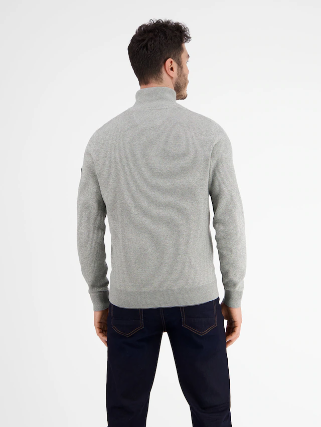 LERROS Strickpullover »Stricktroyer in kerniger Optik«