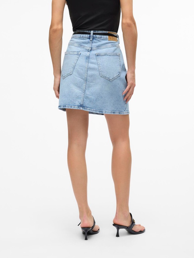 Vero Moda Jeansrock »VMTESSA HR SHORT DNM SKIRT MIX GA NOOS« Baumwollmischung