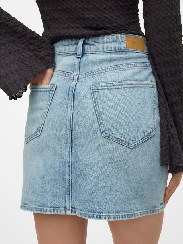 Vero Moda Jeansrock »VMTESSA HR SHORT DNM SKIRT MIX GA NOOS« Baumwollmischung