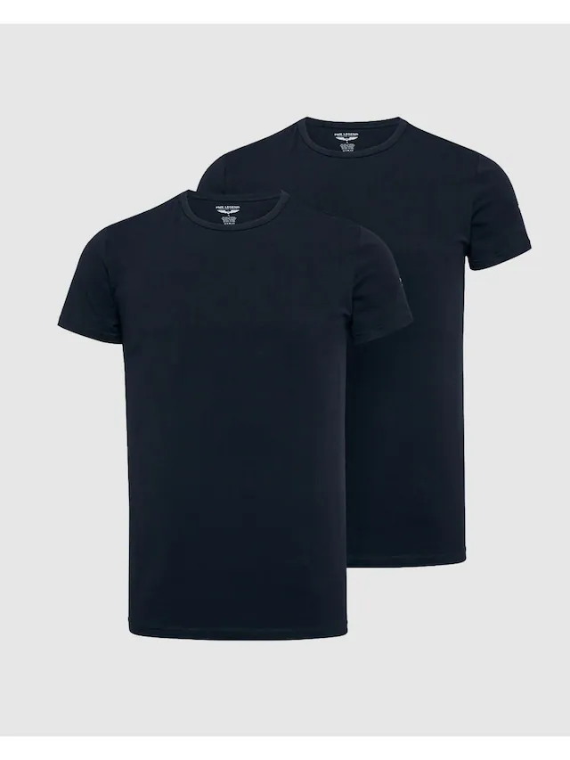 PME LEGEND T-Shirt »PME 2-packbasict-shirt« Packung, 2er, 2 Stk.