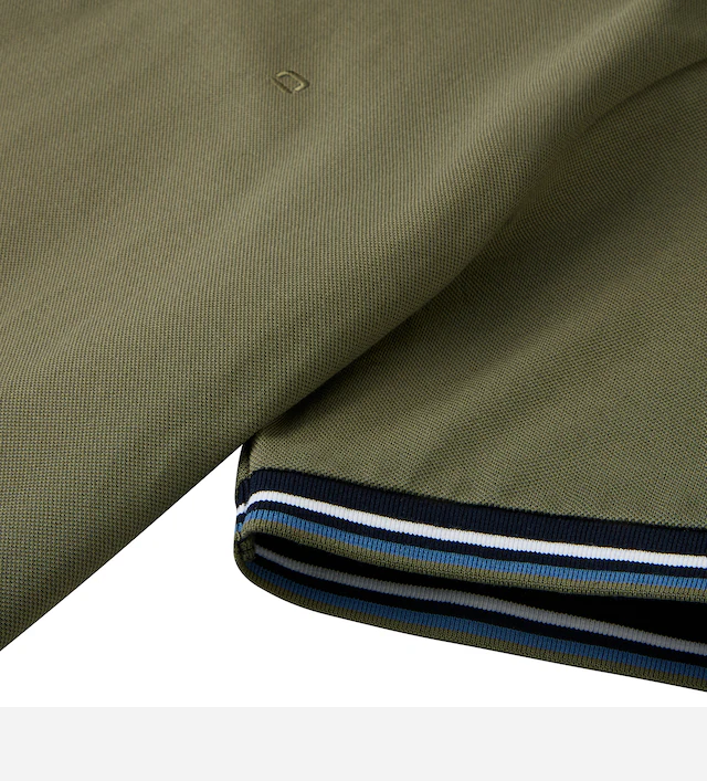 OLYMP Poloshirt »Casual« farbliche Kontrast-Details