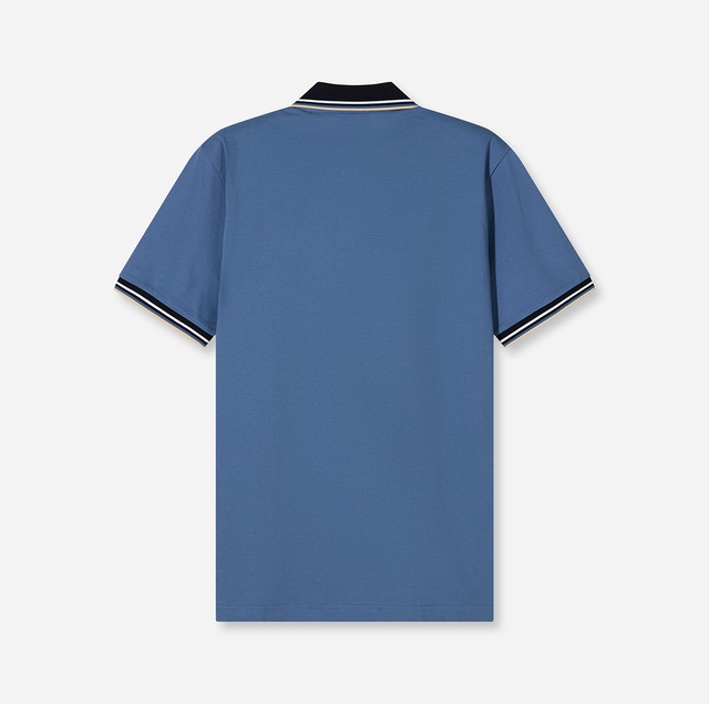 OLYMP Poloshirt »Casual« farbliche Kontrast-Details