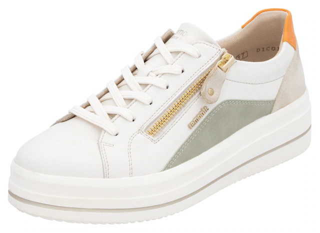 Remonte Plateausneaker , Freizeitschuh, Halbschuh, Schnürschuh mit Soft-Einlage