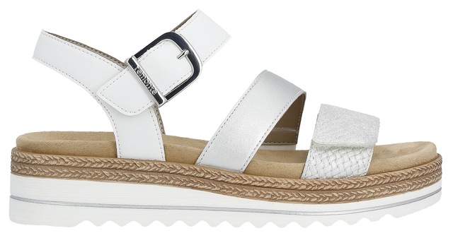 Remonte Keilsandalette Keilabsatz, Sommerschuh, Sandale in veganer Verarbeitung