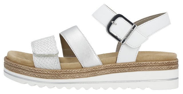 Remonte Keilsandalette Keilabsatz, Sommerschuh, Sandale in veganer Verarbeitung