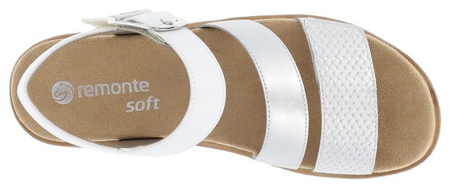 Remonte Keilsandalette Keilabsatz, Sommerschuh, Sandale in veganer Verarbeitung