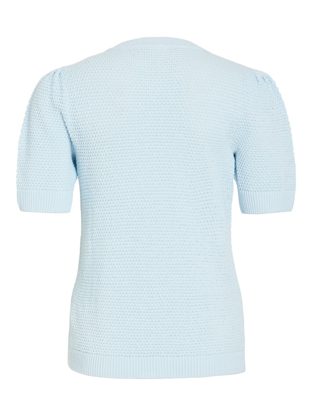 Vila Kurzarmpullover »VIDALO O-NECK S/S KNIT TOP - NOOS«