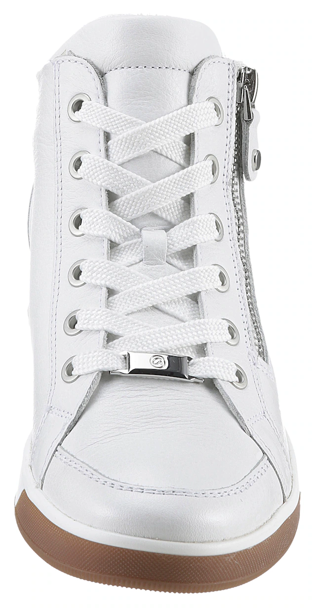 Ara Schnürboots »ROM« , Keilabsatz, High Top-Sneaker, Freizeitschuh in Schuhweite G = weit