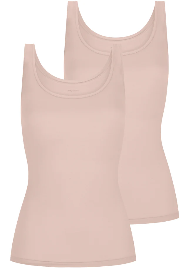 Mey Unterhemd »Superfine Organic« breite Träger, tiefer Rundhalsausschnitt, Single Jersey, elastisch