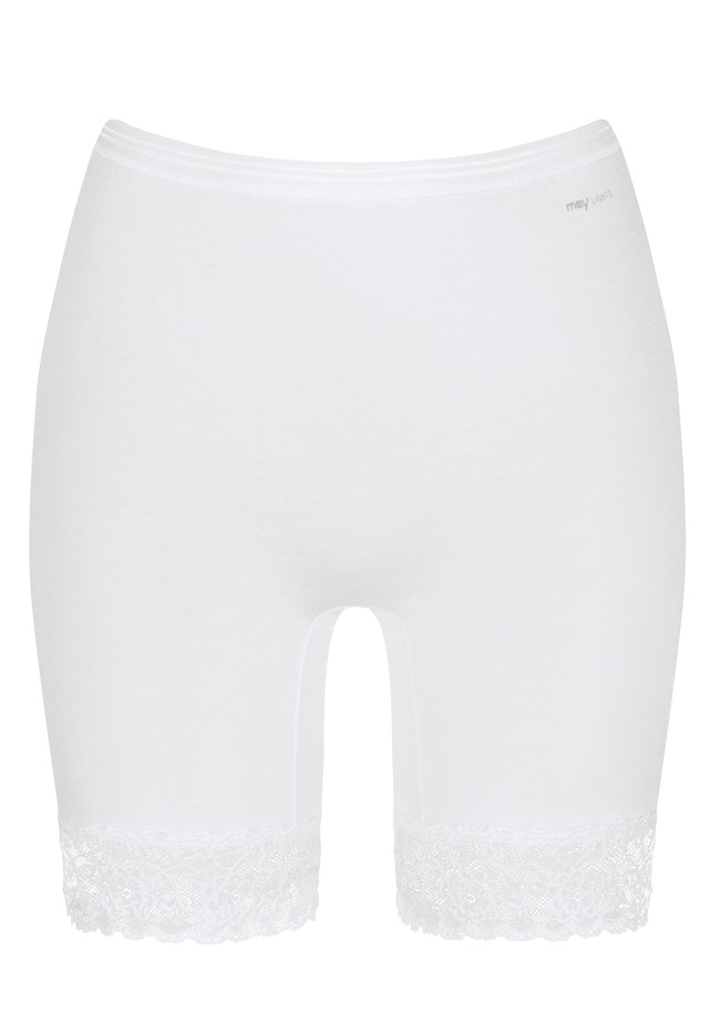 Mey Lange Unterhose »Lights« mit Spitze, Taillensitz, flacher Bund, kein Einschneiden