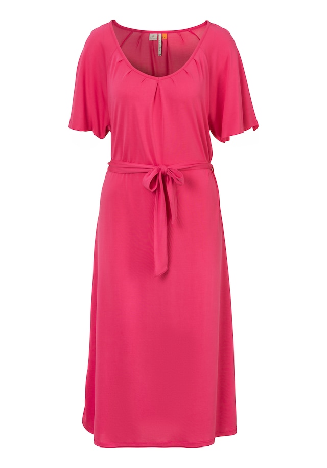 Ragwear Sommerkleid »POZY« kniebedeckend, Materialmix aus Modal und Polyester, in Jersey-Qualität