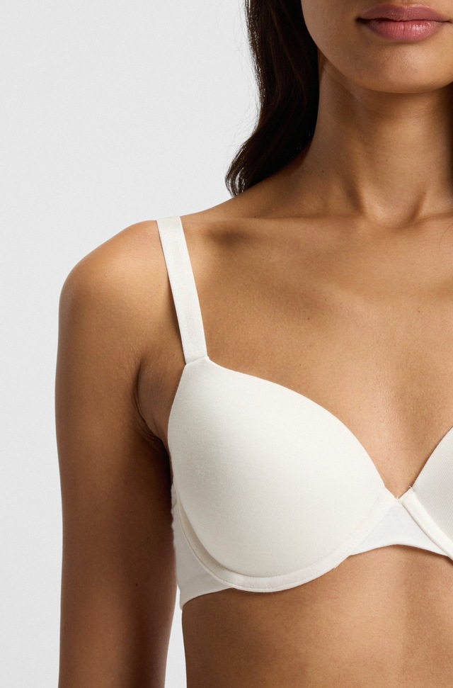 BOSS Bügel-BH »UNDERWIRE BRA CI« mit BOSS Schriftzug auf den Trägern