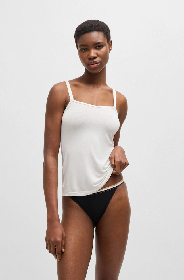 BOSS Tanktop »VEST CI 1« mit Rundhalsausschnitt