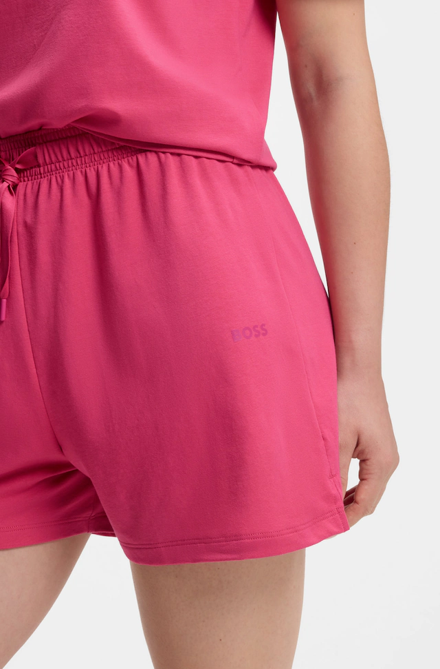 BOSS Pyjamahose »CI_Shorts CW« mit BOSS Logoschriftzug