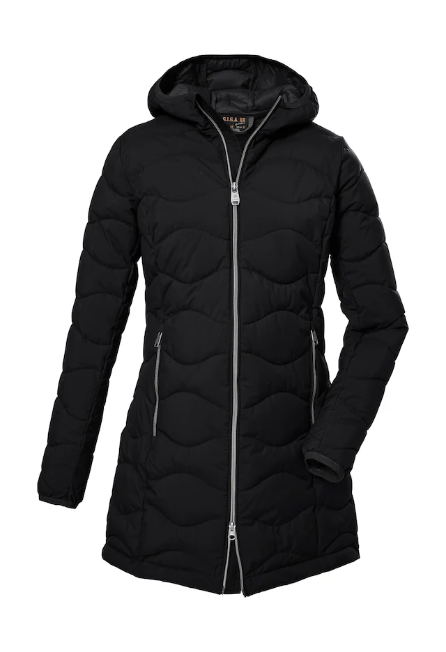 G.I.G.A. DX by killtec Steppmantel »GW 20 WMN QLTD PRK« Damen Steppparka: wasserabweisend, atmungsaktiv, winddicht
