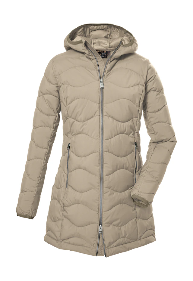 G.I.G.A. DX by killtec Steppmantel »GW 20 WMN QLTD PRK« Damen Steppparka: wasserabweisend, atmungsaktiv, winddicht