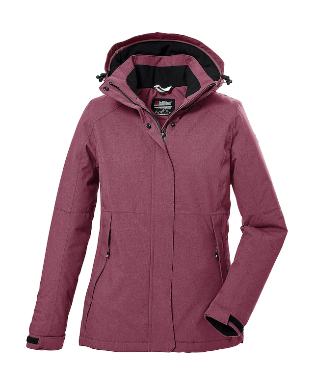 Killtec Outdoorjacke »KOW 37 WMN JCKT« Wasserdichte Damen Funktionsjacke mit abnehmbarer Kapuze