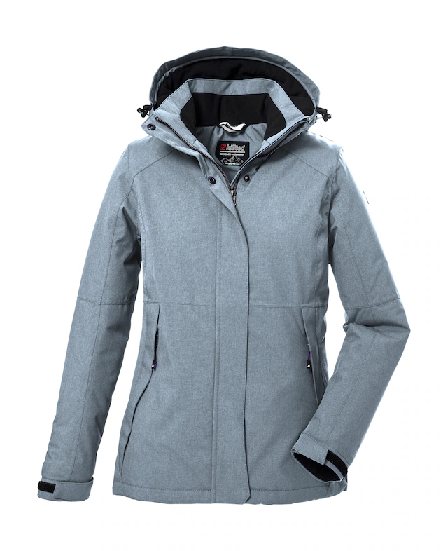 Killtec Outdoorjacke »KOW 37 WMN JCKT« Wasserdichte Damen Funktionsjacke mit abnehmbarer Kapuze