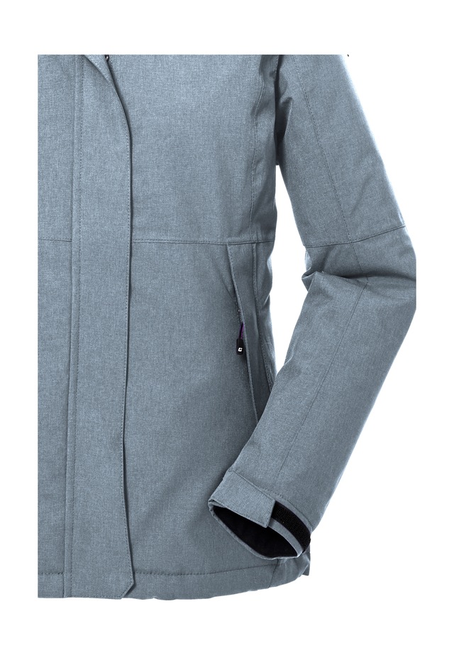Killtec Outdoorjacke »KOW 37 WMN JCKT« Wasserdichte Damen Funktionsjacke mit abnehmbarer Kapuze