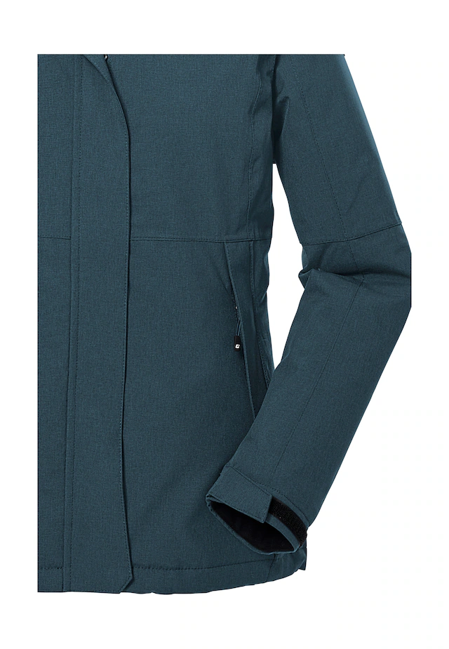 Killtec Outdoorjacke »KOW 37 WMN JCKT« Wasserdichte Damen Funktionsjacke mit abnehmbarer Kapuze