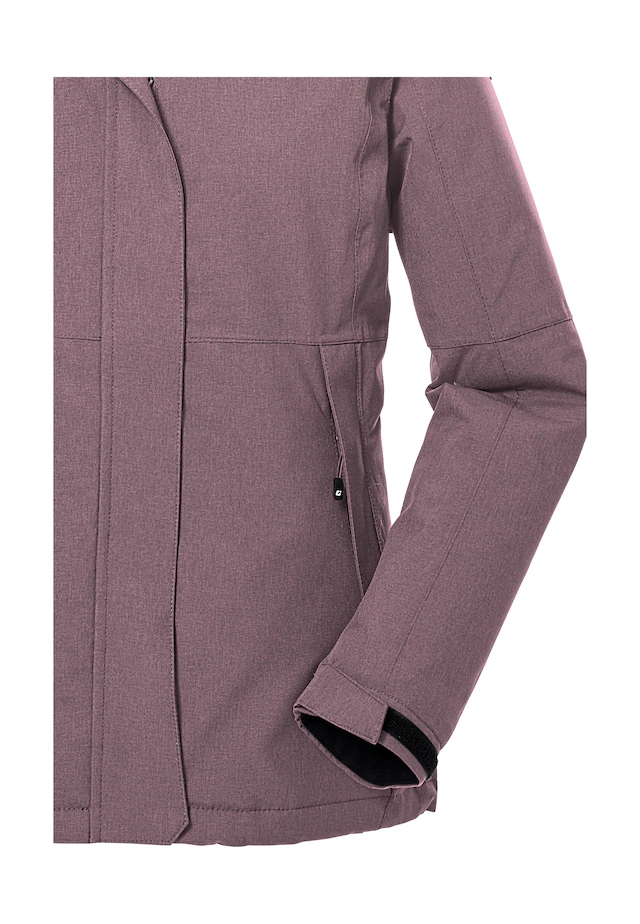 Killtec Outdoorjacke »KOW 37 WMN JCKT« Wasserdichte Damen Funktionsjacke mit abnehmbarer Kapuze