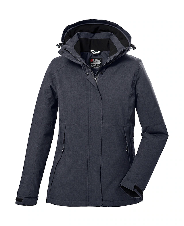 Killtec Outdoorjacke »KOW 37 WMN JCKT« Wasserdichte Damen Funktionsjacke mit abnehmbarer Kapuze