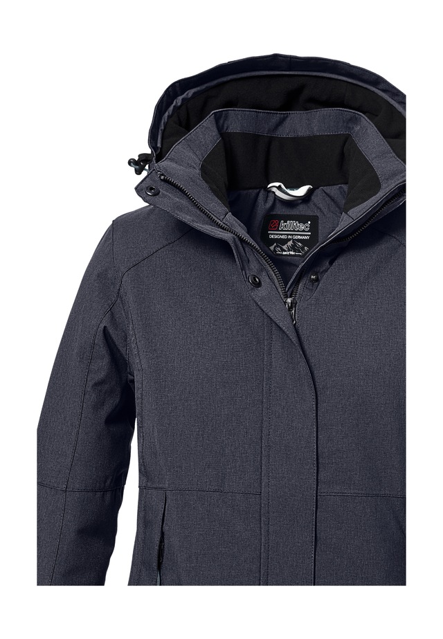 Killtec Outdoorjacke »KOW 37 WMN JCKT« Wasserdichte Damen Funktionsjacke mit abnehmbarer Kapuze