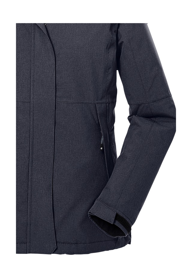 Killtec Outdoorjacke »KOW 37 WMN JCKT« Wasserdichte Damen Funktionsjacke mit abnehmbarer Kapuze