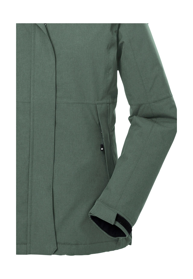 Killtec Outdoorjacke »KOW 37 WMN JCKT« Wasserdichte Damen Funktionsjacke mit abnehmbarer Kapuze