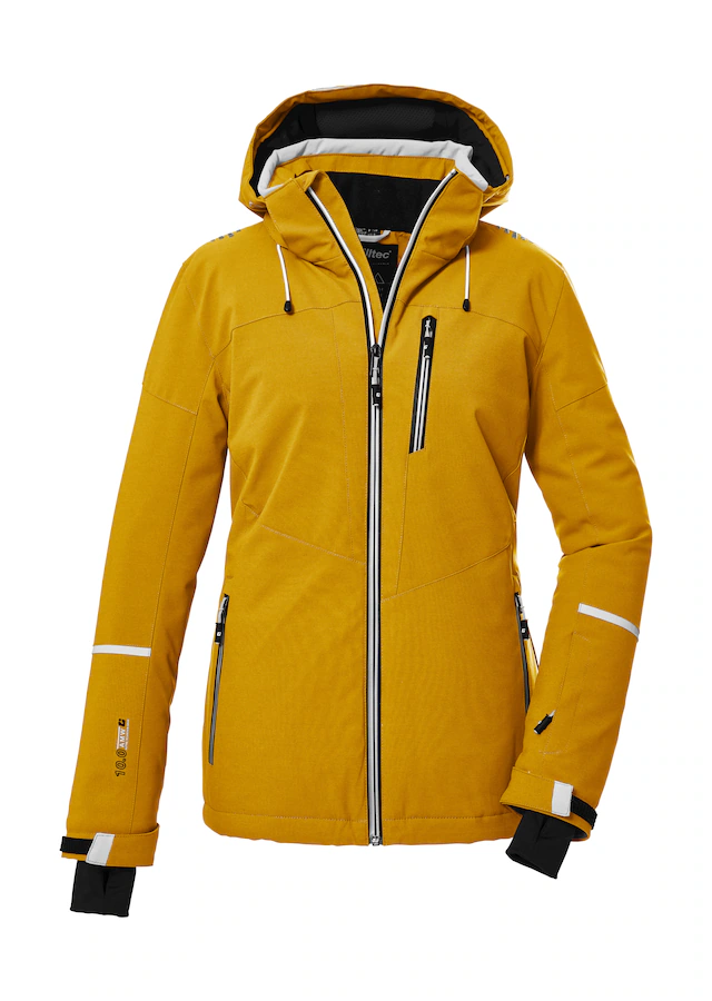 Killtec Skijacke »KSW 81 WMN SKI JCKT« Wasserdichte, atmungsaktive Winterjacke mit abnehmbarer Kapuze