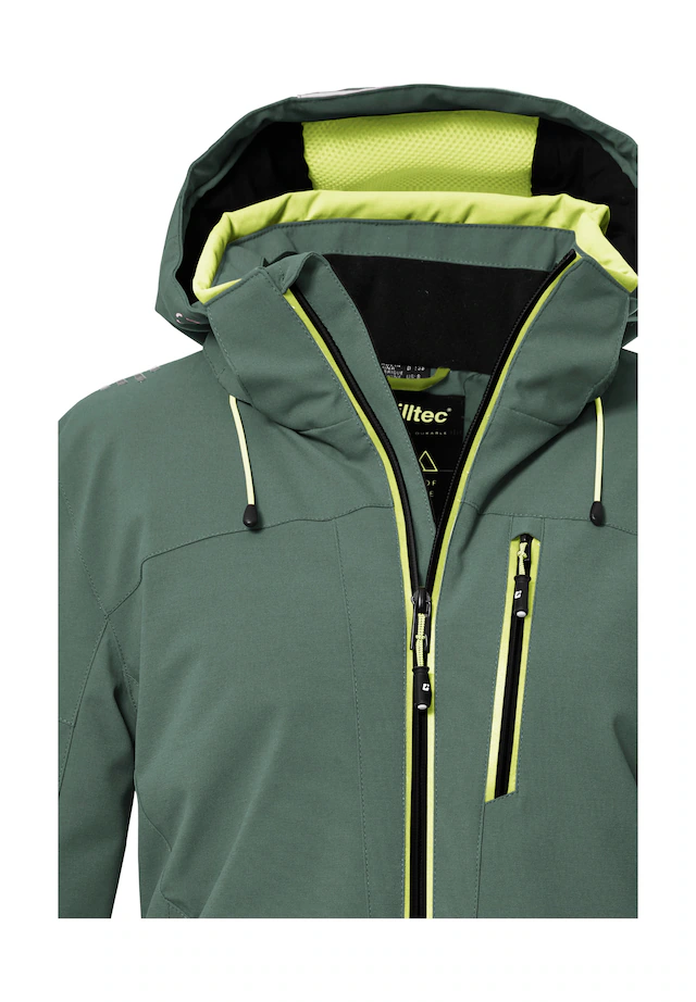 Killtec Skijacke »KSW 81 WMN SKI JCKT« Wasserdichte, atmungsaktive Winterjacke mit abnehmbarer Kapuze
