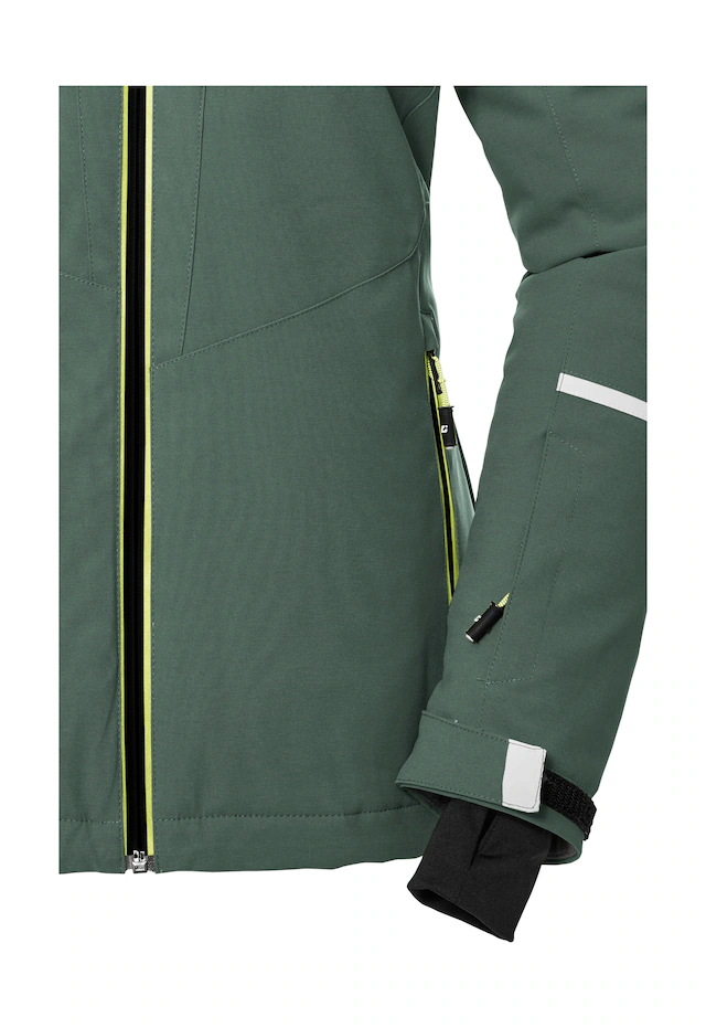 Killtec Skijacke »KSW 81 WMN SKI JCKT« Wasserdichte, atmungsaktive Winterjacke mit abnehmbarer Kapuze