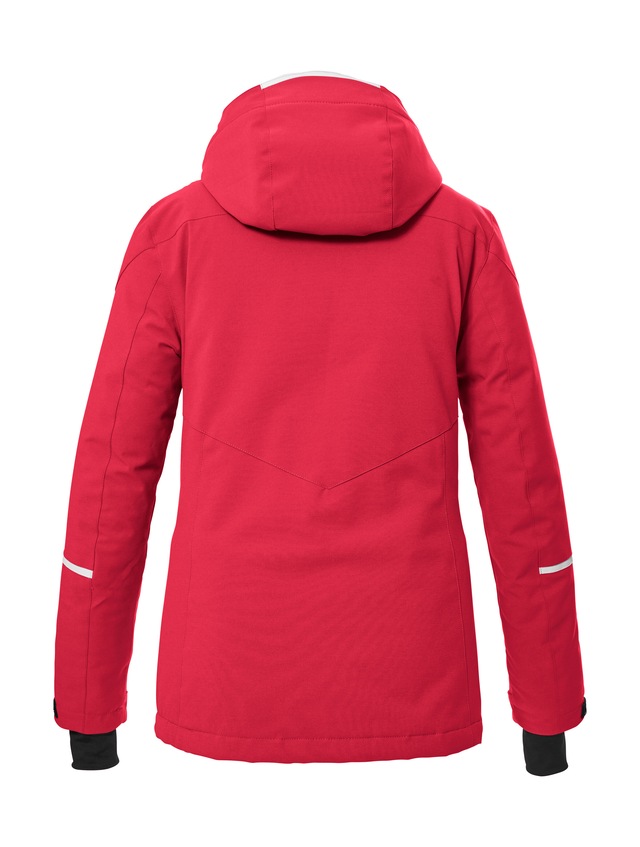 Killtec Skijacke »KSW 81 WMN SKI JCKT« Wasserdichte, atmungsaktive Winterjacke mit abnehmbarer Kapuze