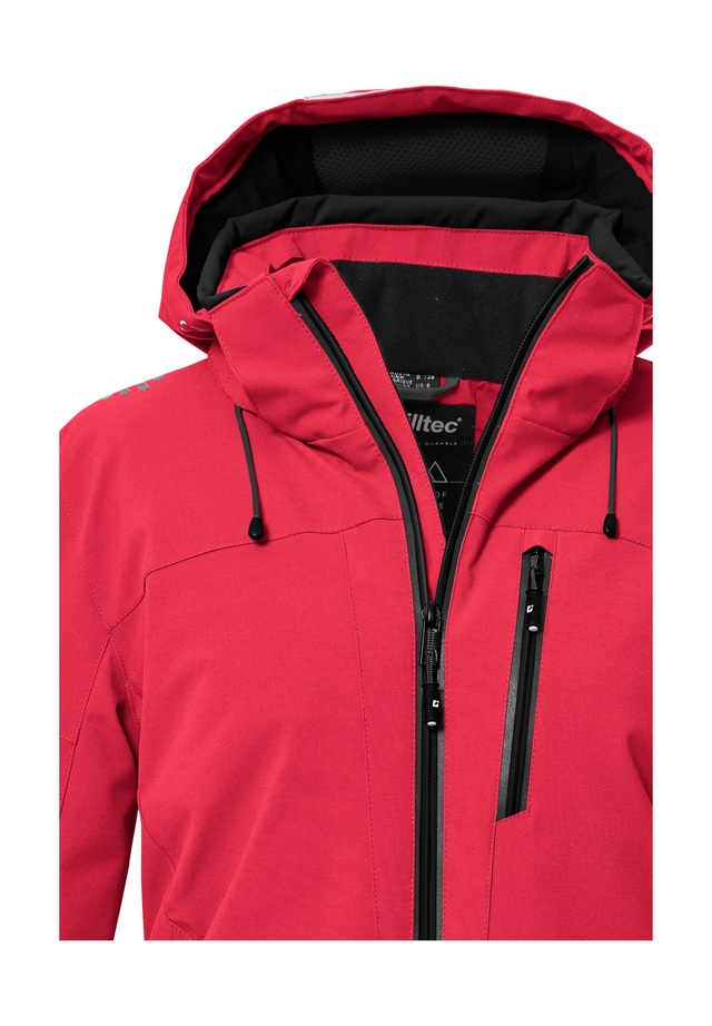 Killtec Skijacke »KSW 81 WMN SKI JCKT« Wasserdichte, atmungsaktive Winterjacke mit abnehmbarer Kapuze
