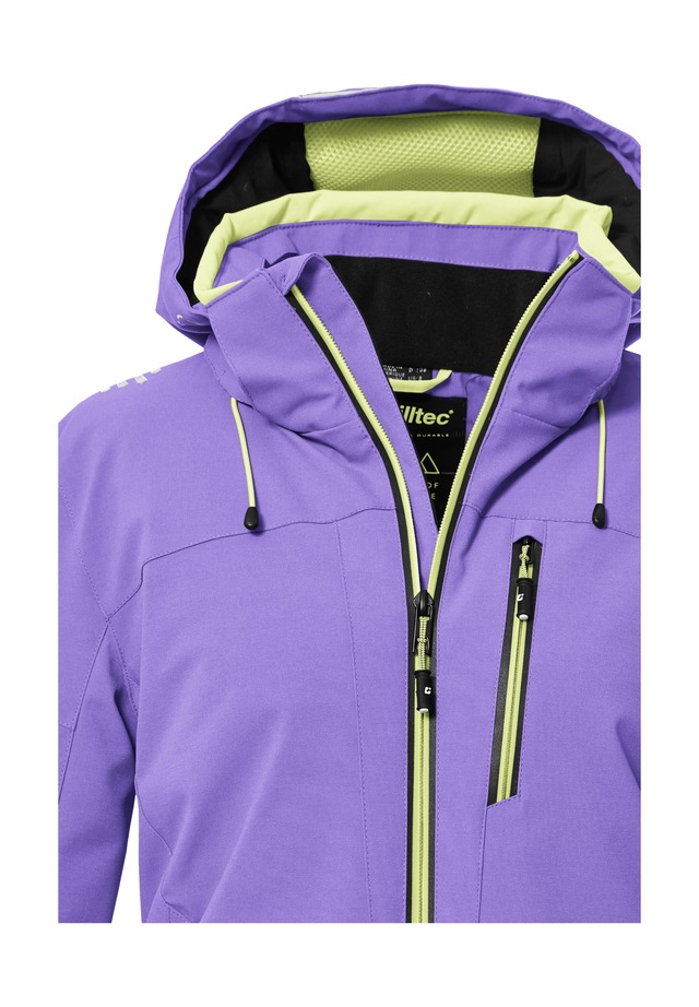 Killtec Skijacke »KSW 81 WMN SKI JCKT« Wasserdichte, atmungsaktive Winterjacke mit abnehmbarer Kapuze
