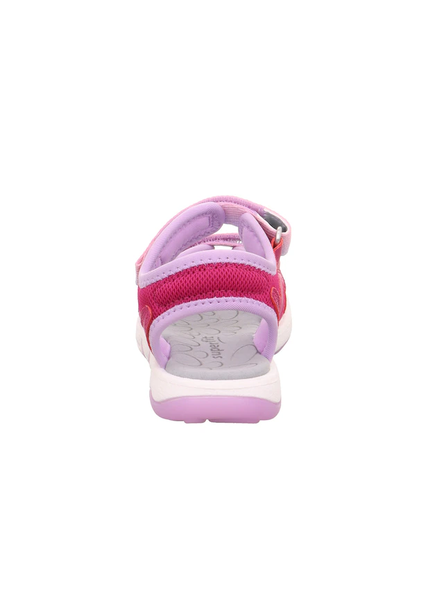 Superfit Sandale »PEBBLES WMS: mittel« Sandalette mit süßem Motiv, Größenschablone zum Download