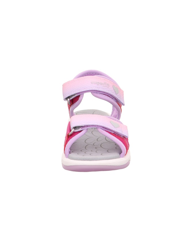 Superfit Sandale »PEBBLES WMS: mittel« Sandalette mit süßem Motiv, Größenschablone zum Download