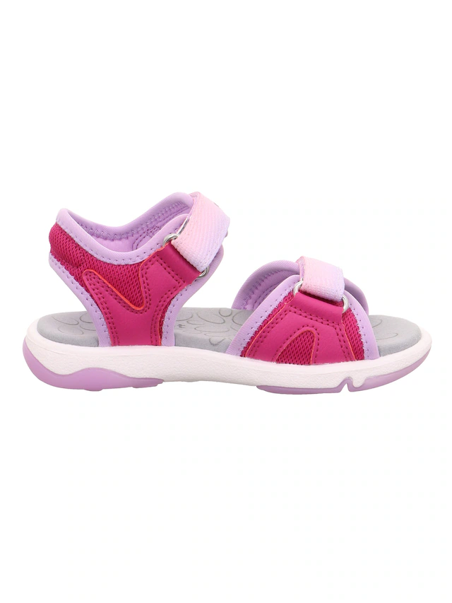 Superfit Sandale »PEBBLES WMS: mittel« Sandalette mit süßem Motiv, Größenschablone zum Download