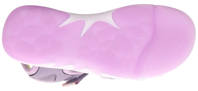 Superfit Sandale »PEBBLES WMS: mittel« Sandalette mit süßem Motiv, Größenschablone zum Download