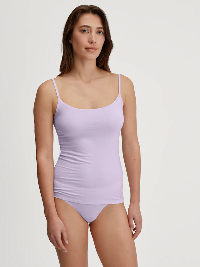 CALIDA Unterhemd »Natural Comfort« Baumwoll-Mix, Single Jersey Qualität, weich, elastisch, pillingarm