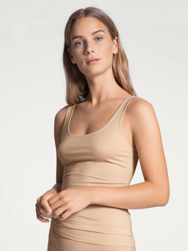CALIDA Shirttop »Natural Comfort« elastisch, pillingarm, weich, Single Jersey Qualität, atmungsaktiv