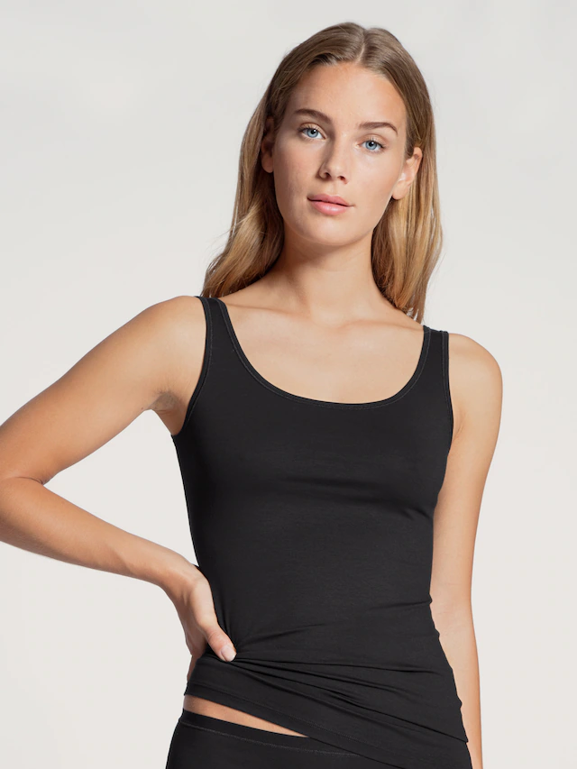 CALIDA Shirttop »Natural Comfort« elastisch, pillingarm, weich, Single Jersey Qualität, atmungsaktiv