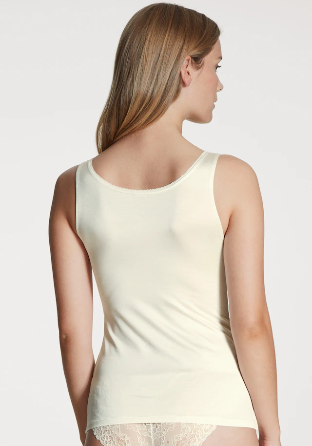 CALIDA Tanktop »Sensual Secrets« V-Ausschnitt, weiche Single-Jersey Qualität, elastisch, Spitze