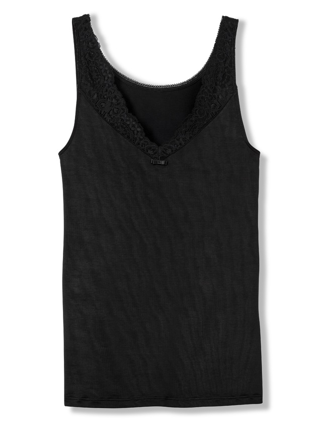 CALIDA Tanktop »Sensual Secrets« V-Ausschnitt, weiche Single-Jersey Qualität, elastisch, Spitze