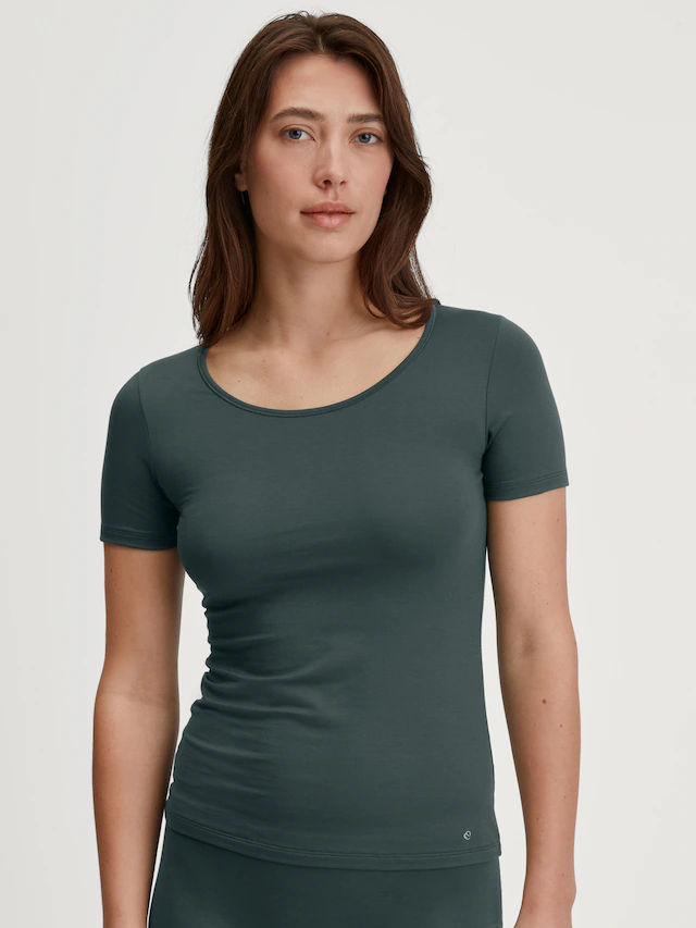 CALIDA Unterziehshirt »Natural Comfort« mit Rundhals und reduzierter Pillingbildung