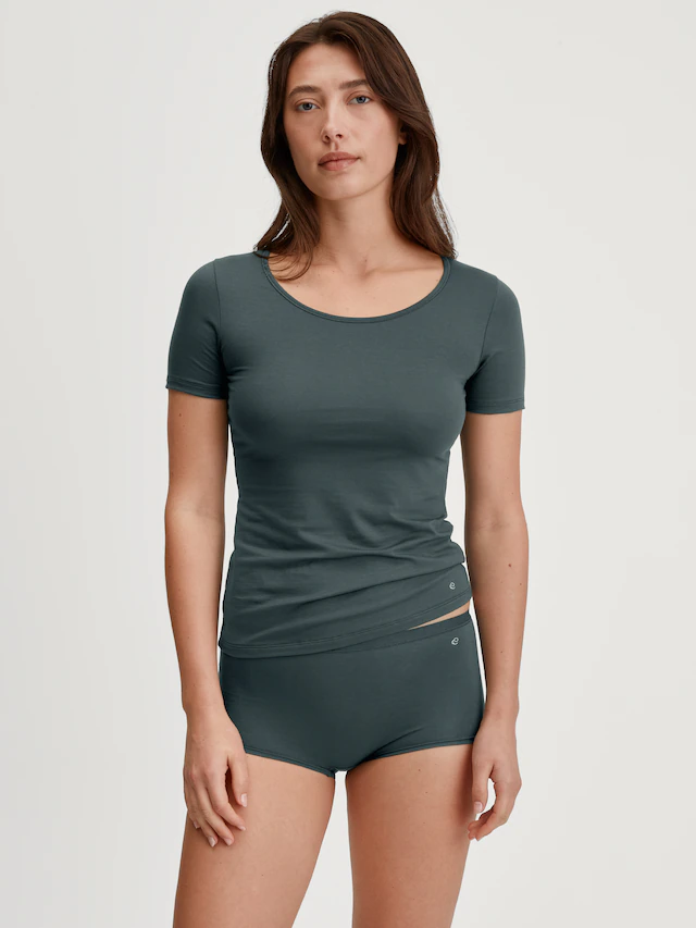 CALIDA Unterziehshirt »Natural Comfort« mit Rundhals und reduzierter Pillingbildung