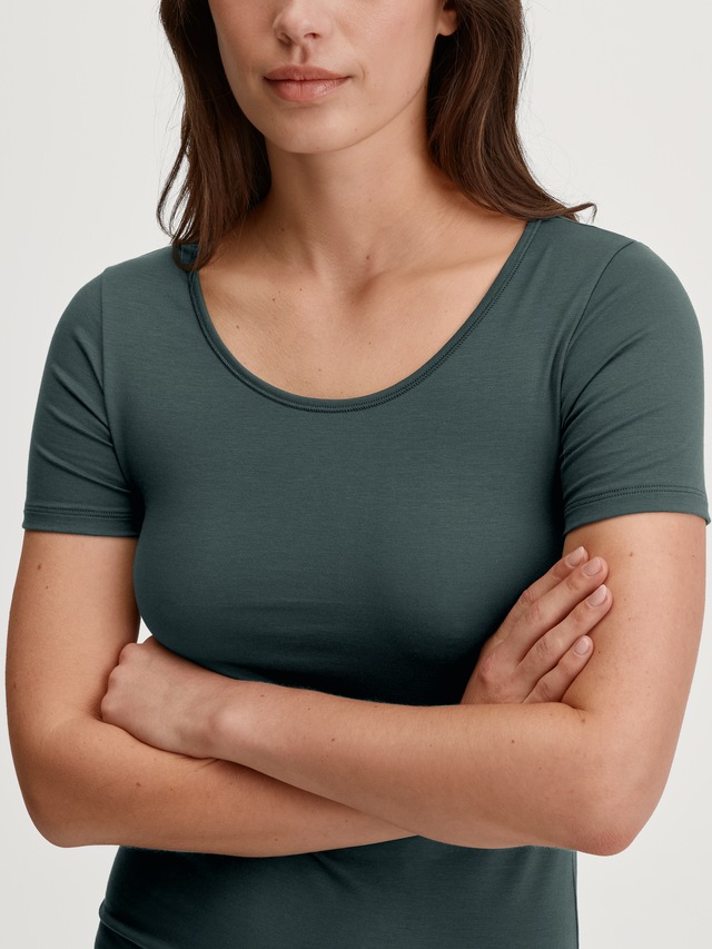 CALIDA Unterziehshirt »Natural Comfort« mit Rundhals und reduzierter Pillingbildung