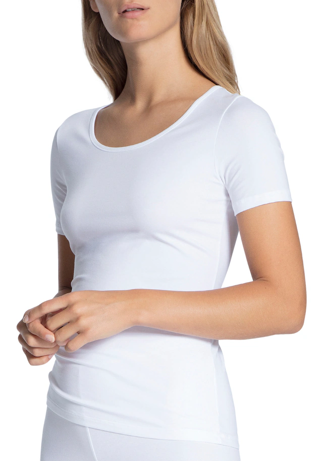 CALIDA Unterziehshirt »Natural Comfort« mit Rundhals und reduzierter Pillingbildung